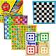 AUTEMOCARE Ludo & Chess Wooden Board_01 Indoor Sports Games