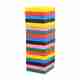 Belsara Craft Wooden Blocks Stacking Tumbling Tower Game (Brown)