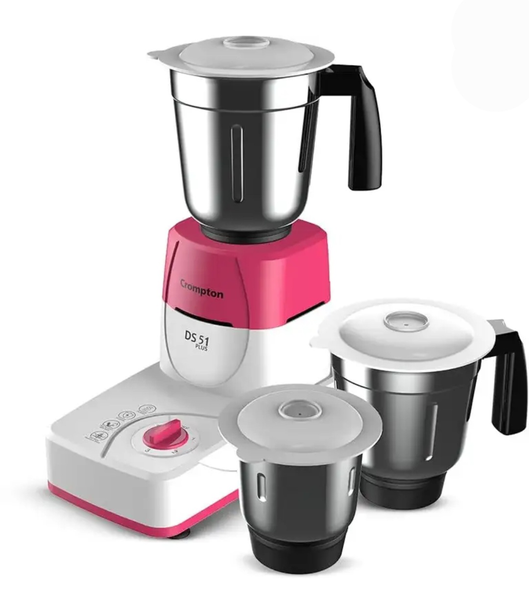 Crompton Diva 500w mixer grinder with 3 jars(2 years warranty)